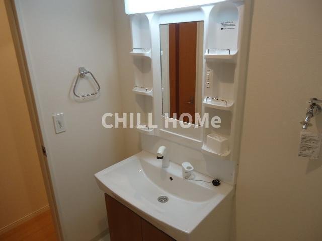 グリーンコートの洗面所|当社、チルホームのHPもご覧ください(^^)/物件情報多数♪