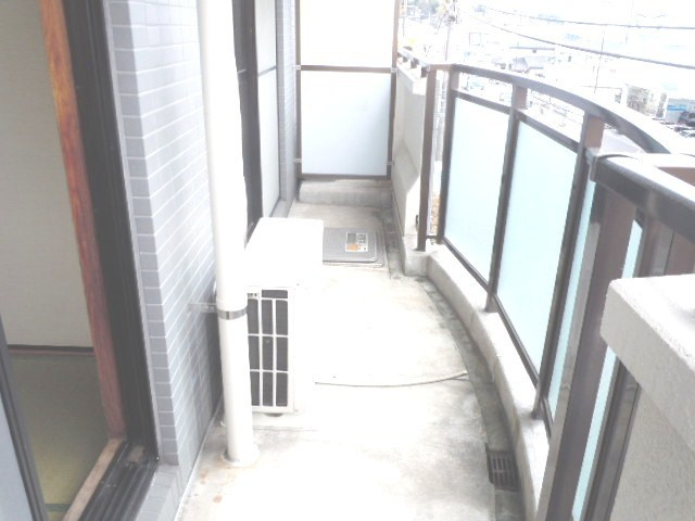 パストラルコートオークラのバルコニー