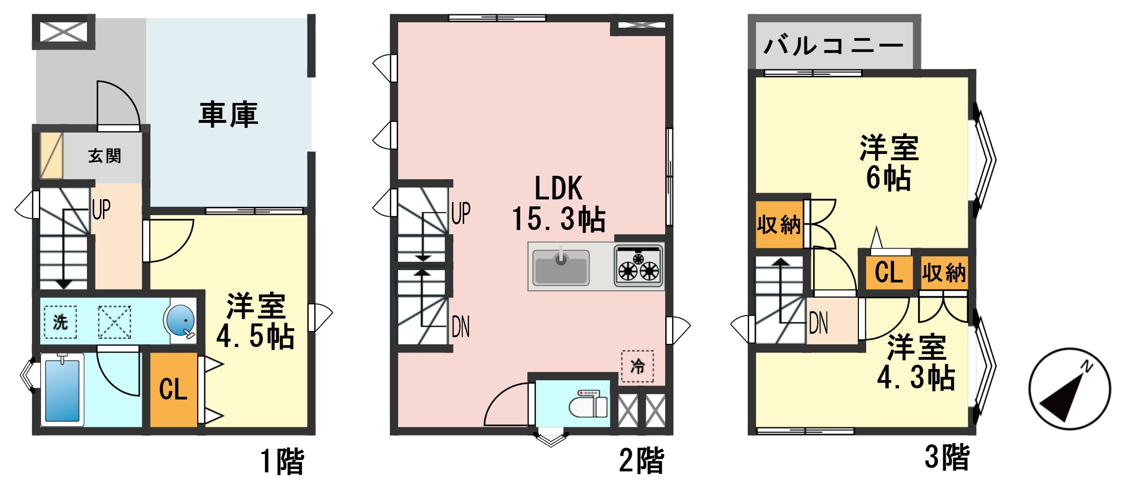 Kolet葛飾高砂#07の間取り