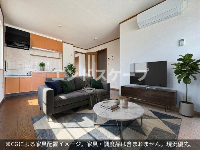 スターアリスⅤの居間・リビング|高崎、前橋のお部屋探しはエンドスケープまで！お客様の理想お聞かせ下さい♪