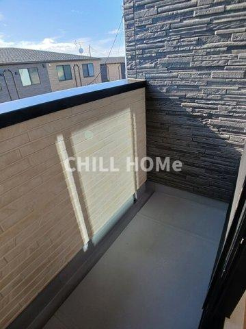 プレッソ高崎Ｆのバルコニー|当社、チルホームのHPもご覧ください(^^)/物件情報多数♪