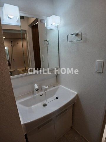 プレッソ高崎Ｆの洗面所|当社、チルホームのHPもご覧ください(^^)/物件情報多数♪