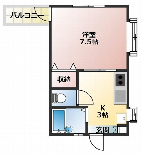 マンションアーバンの間取り