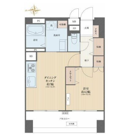 【間取り】 | 花小金井スカイハイツ