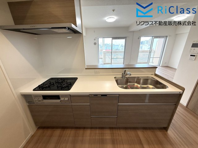 グランドーレ大道のキッチン|お料理しやすいキッチンです