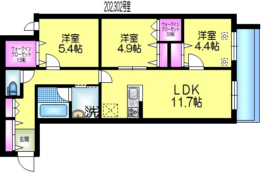 Ｇｒａｎｄ　Ｌｕｍｉｅｒｅの間取り|図面
