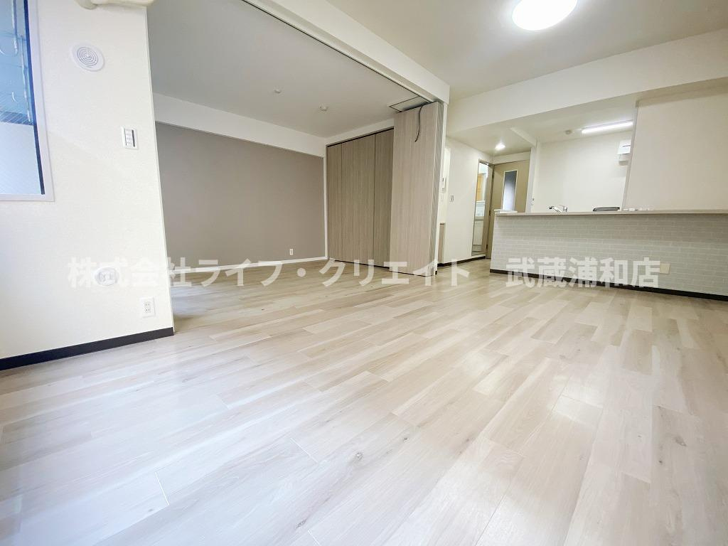 ISM武蔵浦和の居間・リビング