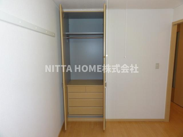 メルヴェールⅡの内装|収納はたっぷり3か所あります！