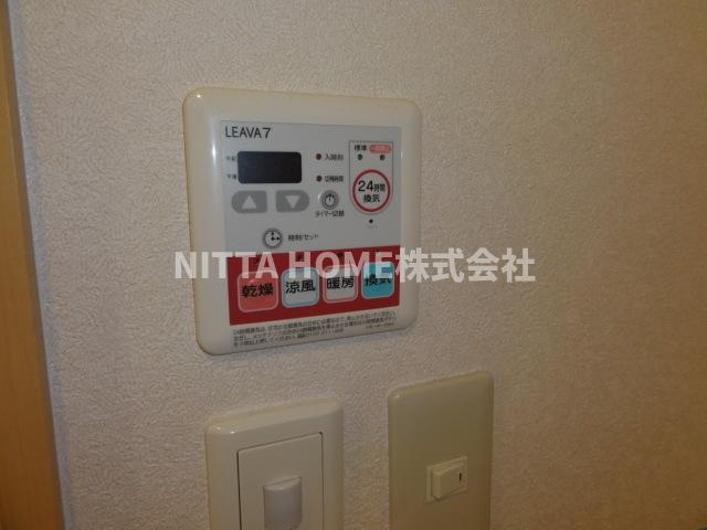 メルヴェールⅡの設備|浴室乾燥は雨の日に便利です◎