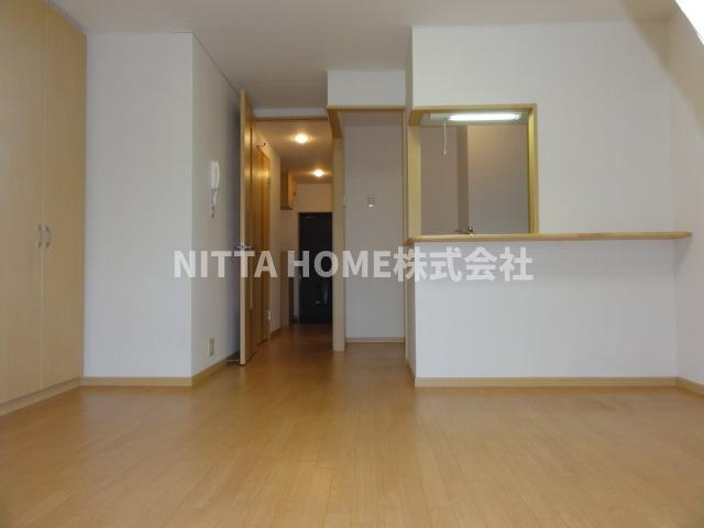 メルヴェールⅡの居間・リビング|１０．６帖のリビングルーム☆