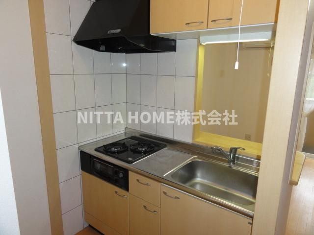 メルヴェールⅡのキッチン|カウンターキッチン付き♪