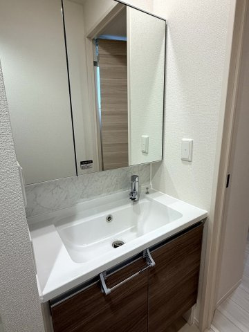 ソリッソ大久保の洗面所