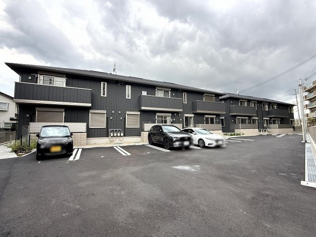 ソリッソ大久保の駐車場