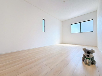 【洋室】 | 高崎市金古町　新築住宅 | 「どんな家具を置こうかな」とワクワクする。好みのこだわりのお部屋にしてじぶんだけの部屋でゆったりと寛げます。