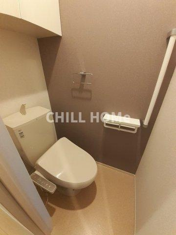 ルミナーレ　Ⅰのトイレ|当社、チルホームのHPもご覧ください(^^)/物件情報多数♪