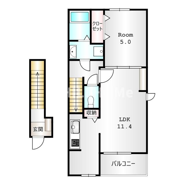 ラ・ナチュール　Ⅰの間取り|当社、チルホームのHPもご覧ください(^^)/物件情報多数♪