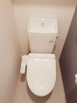 【トイレ】 | グルーム上南部 | シンプルで使いやすいトイレです