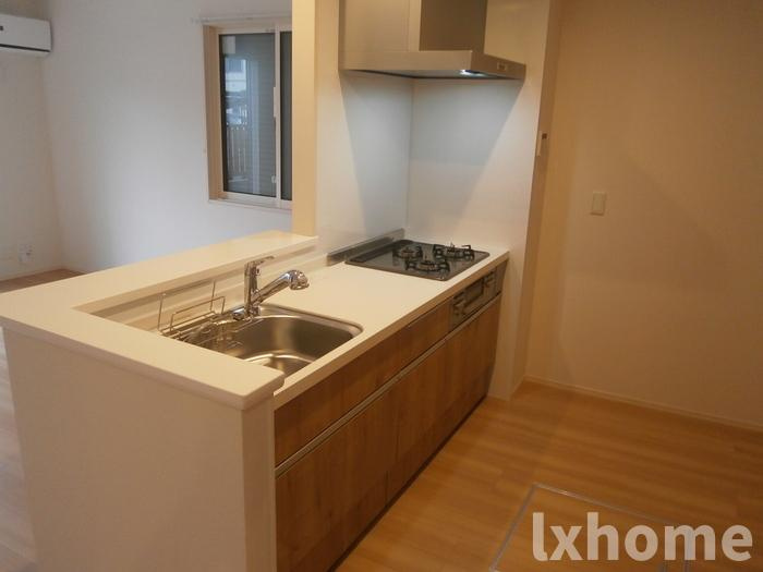 AZUR上中条のキッチン