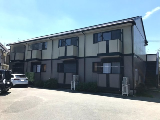 パークサイドヒロツグ　Ａ棟の外観