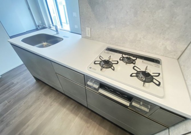 Alivis東京尾久のキッチン