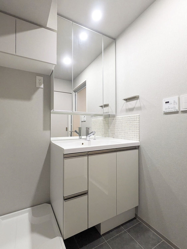 Alivis東京尾久の洗面所