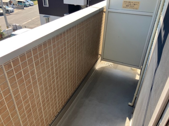 カーサ33のバルコニー