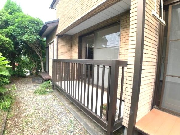 東金市日吉台5　中古戸建の庭|内装リフォーム歴あり。令和4年 リビング約16帖 レイクサイド分譲地内 ローソン徒歩約4分 都市ガス