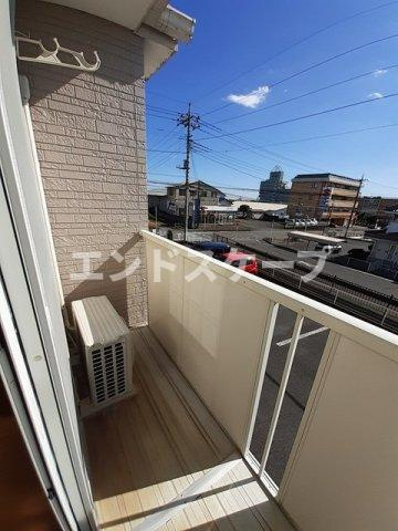 フルールメゾンＡのバルコニー|高崎、前橋のお部屋探しはエンドスケープまで！お客様の理想お聞かせ下さい♪