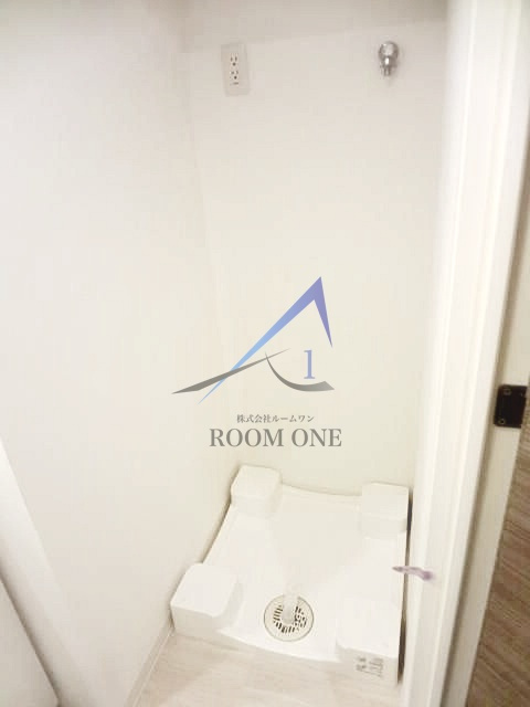 クレストコート清澄白河の設備|洗濯機置き場です。