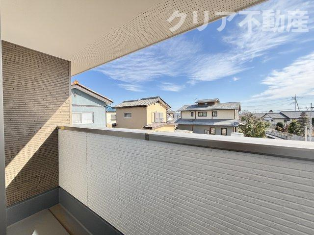 【バルコニー】 | 佐波郡玉村町1期　新築2号棟リビング20帖！