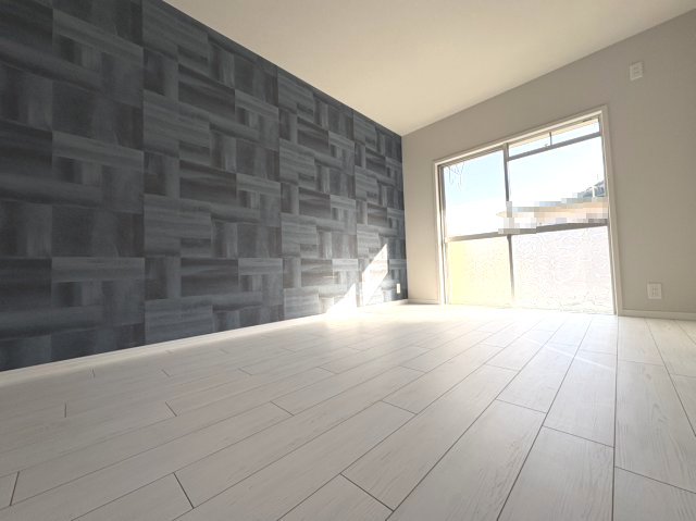 南円明寺ケ丘団地8棟の洋室|洋室
アクセントクロスもオシャレです。