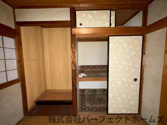 大峰南町戸建の収納|ちょっとした収納スペースも充実しています