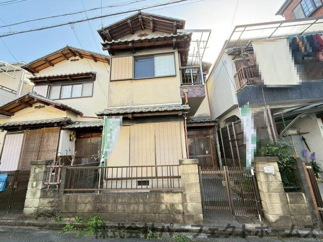 大峰南町戸建の外観|外観は落ち着いています