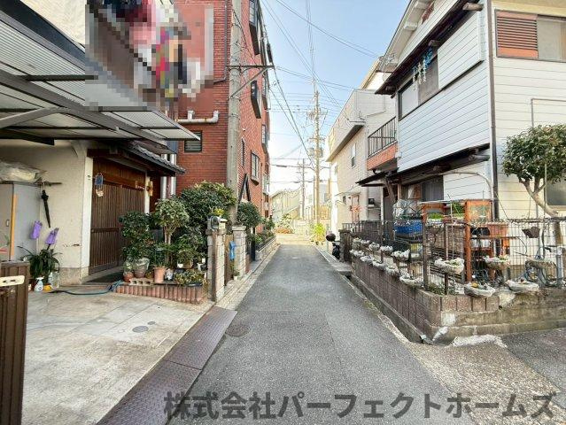 大峰南町戸建の前面道路含む現地写真|前面道路含む現地写真です
