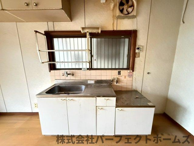 大峰南町戸建のキッチン|使いやすいキッチンです