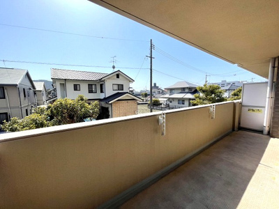 【バルコニー】 | 両備グレースマンション原尾島・南館 | バルコニーからの眺望