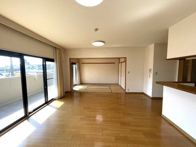 【居間・リビング】 | 両備グレースマンション原尾島・南館 | リビング