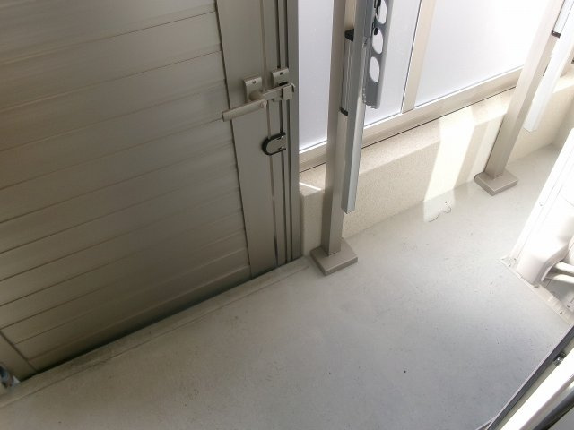 ラメゾン林崎のバルコニー