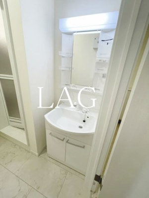 【洗面所】 | ヴィラ北松戸 | 洗面台です。