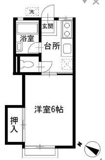 【間取り】 | ヒルズ・フジサワB