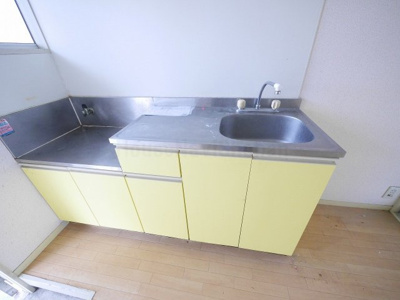 【キッチン】 | ヒルズ・フジサワB | ※他の号室参考写真