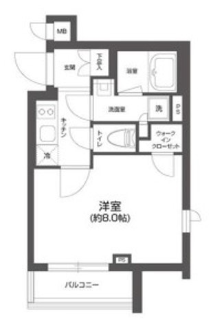 ＧＲＡＮ　ＰＡＳＥＯ　四谷若葉の間取り