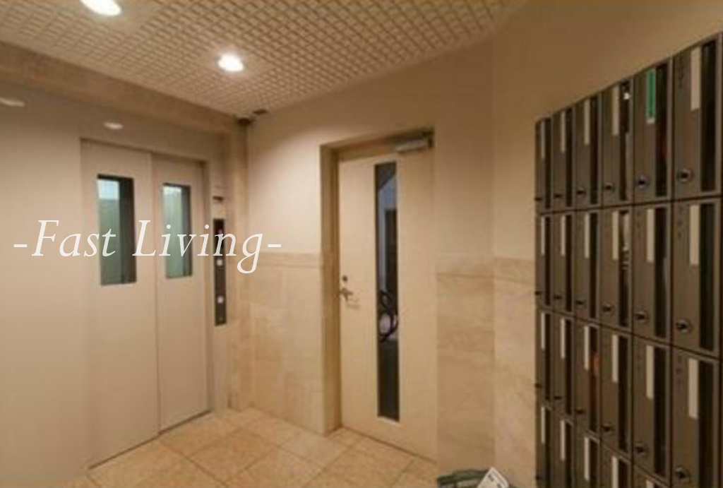 バンブー岩本町のロビー