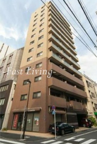 バンブー岩本町のエントランス