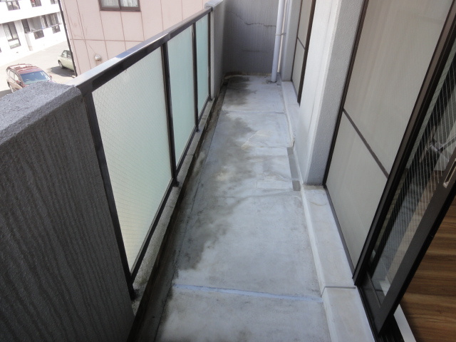 ハビタットセレッソⅢのバルコニー