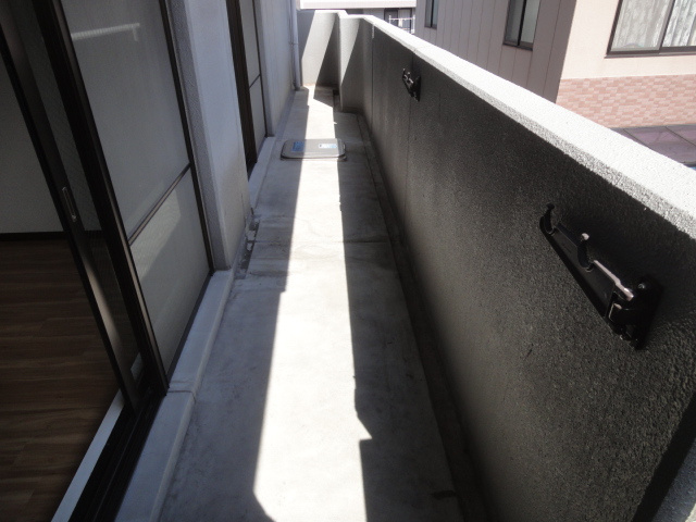 ハビタットセレッソⅢのバルコニー