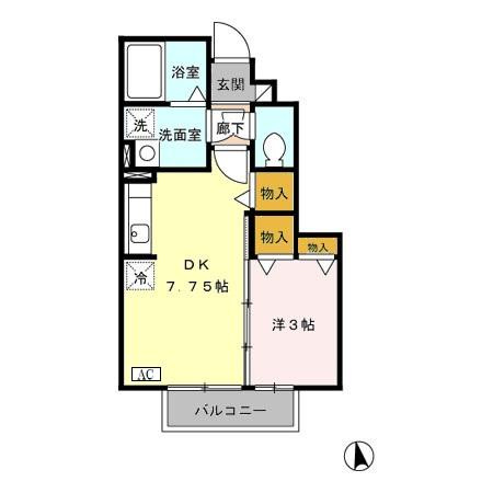 プログレッソAの間取り
