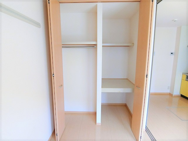 プログレッソAの収納|写真は同建物の別部屋を参考に掲載しております。