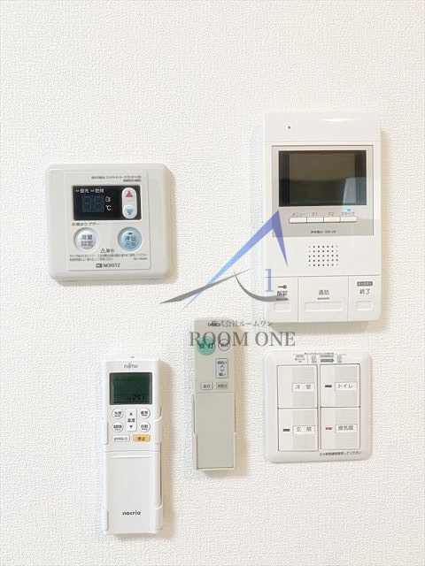 FERIO北赤羽のセキュリティ|モニター付きインターホンです。