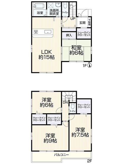 【間取り】 | アトムセレクト千葉市中央区大森町 中古戸建